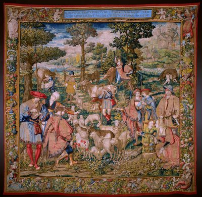 La Fondation de Rome: Faustulus rencontre Romulus et Rémus - Bernart van (attr. to) Orley