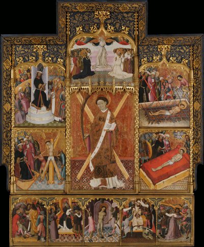Retable de Saint Vincent - Bernat Martorell