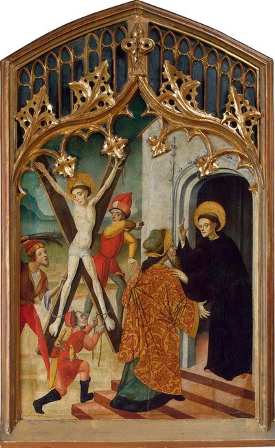 Saint Vincent de Saragosse et Saint Vincent Ferrier, années 1430 - Bernat Martorell the Elder