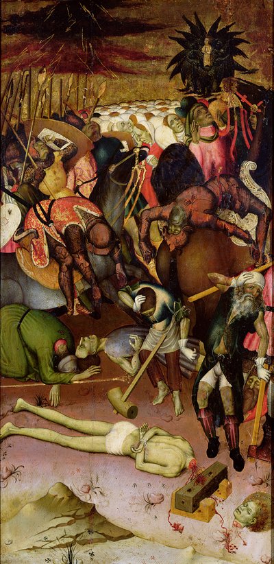 La Décapitation de Saint Georges, panneau d