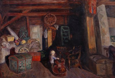 Le grenier sombre - Bernhard Dorotheus Folkestad