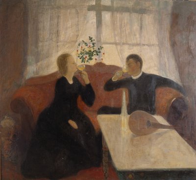 Les fiançailles - Bernhard Dorotheus Folkestad