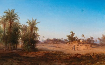Une scène en Égypte - Bernhard Fiedler