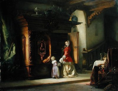 Intérieur, 1853 - Bernhard Mohrhagen