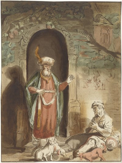 Le riche et le pauvre Lazare - Bernhard Schreuder