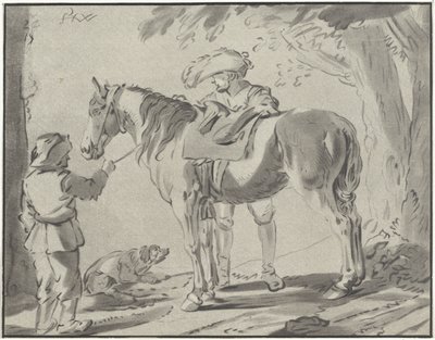Deux hommes près d
