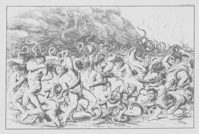 La Divine Comédie de Dante, Inferno (Enfer), Planche XXXVI - Bernhard Schuler