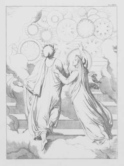 La Divine Comédie de Dante, Paradiso (Ciel), Planche XXIV - Bernhard Schuler