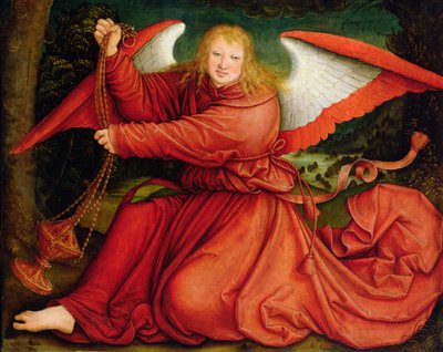 Un ange avec un encensoir - Bernhard Strigel