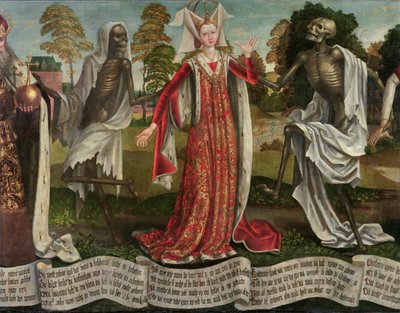 Danse Macabre : Impératrice (détail) - Bernt Notke