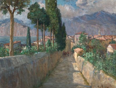 Ruelle à Malcesine - Berta von Tarnóczy Sprinzenberg