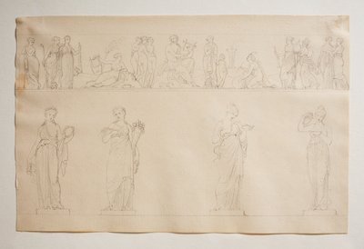 Apollon, les Grâces et les Muses - Bertel Thorvaldsen