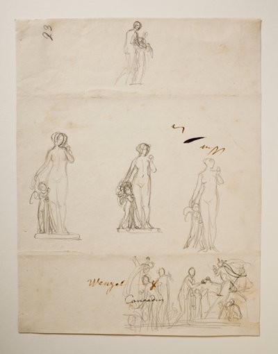Paris et les trois déesses. Vénus et Cupidon - Bertel Thorvaldsen