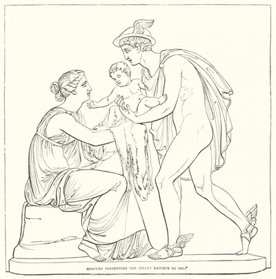 Mercure présentant l