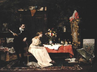 Artiste dans son Atelier - Bertelan Karlovsky