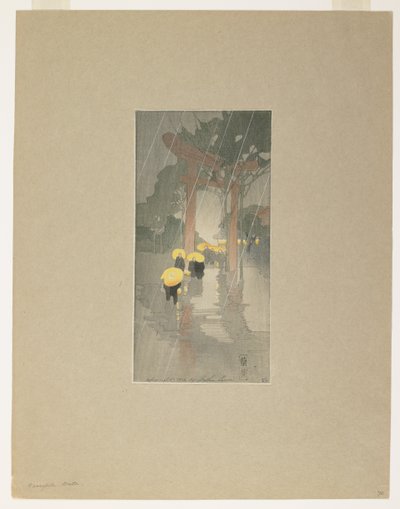 Temple Gate - Bertha Boynton Lum
