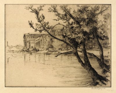 Bâtiment des beaux-arts, vue vers l