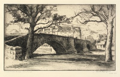 Pont de Musselburgh, Édimbourg - Bertha E. Jaques