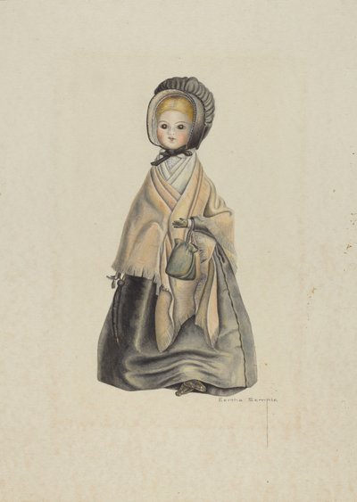 Poupée quaker - Bertha Semple