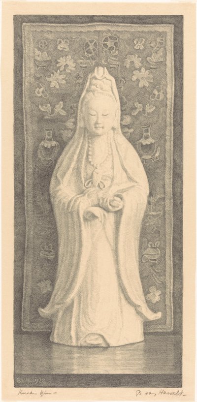 Kwan Yin - Bertha van Hasselt (signed by artist)