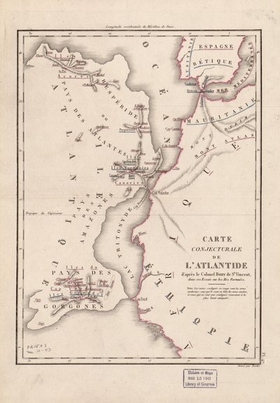 Carte conjecturale de l