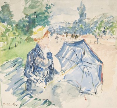 Une femme assise sur un banc de l
