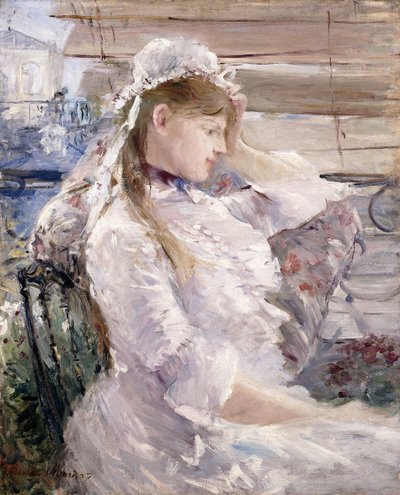 Derrière les volets, 1879 - Berthe Morisot