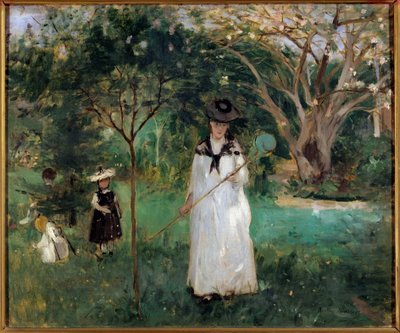 Chasse aux papillons - Berthe Morisot