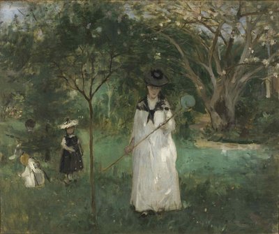La Chasse aux papillons, 1874 - Berthe Morisot