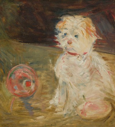 Chien au ballon - Berthe Morisot