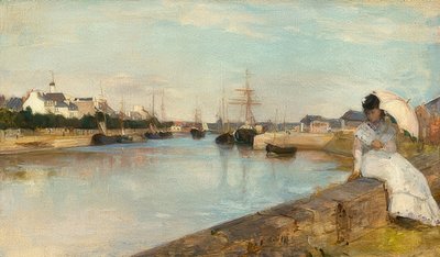 Le port de Lorient. 1869 - Berthe Morisot