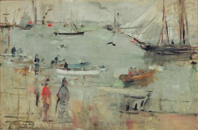 Scène de port, Île de Wight - Berthe Morisot