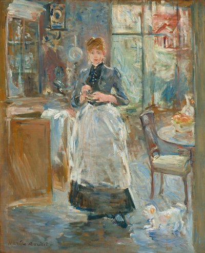 Dans la salle à manger - Berthe Morisot