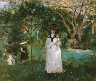 La chasse aux papillons - Berthe Morisot