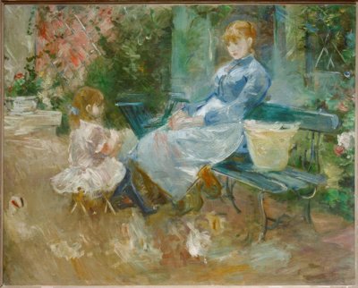 La fable - Berthe Morisot