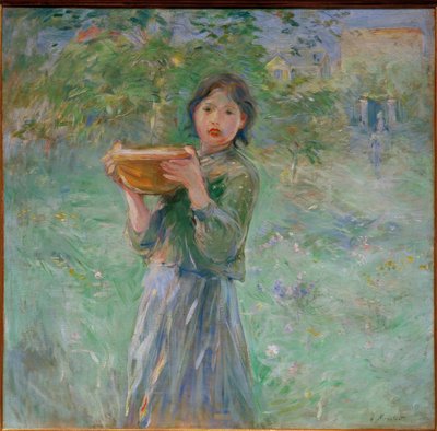 Le bol de lait - Berthe Morisot