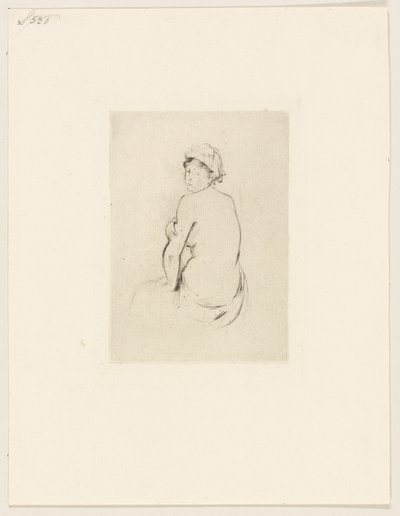 Nu vu de dos - Berthe Morisot
