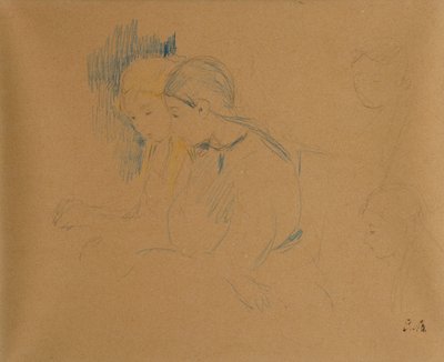Portrait de jeunes filles - Berthe Morisot
