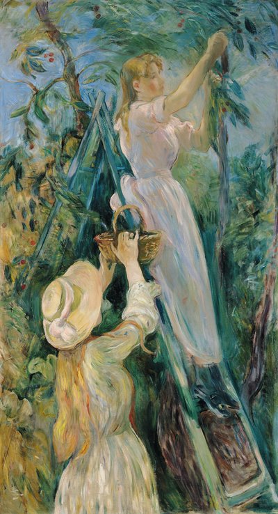 Le cueilleur de cerises - Berthe Morisot