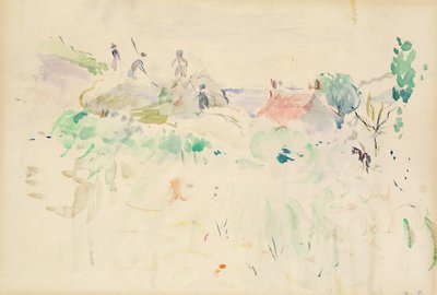 Les Meules à Jersey, 1886 - Berthe Morisot
