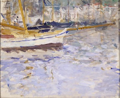 Le port de Nice, hiver 1881-82 - Berthe Morisot
