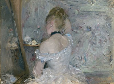 Femme à sa toilette, 1875-1880 - Berthe Morisot