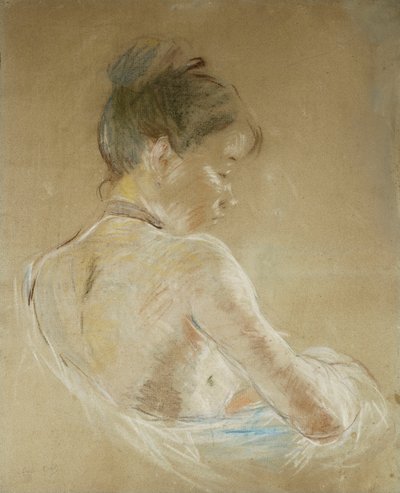 Jeune fille aux épaules nues - Berthe Morisot
