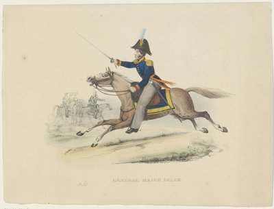 Général-major belge, 1830 - Bertrand
