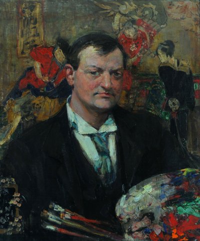 Edward Atkinson Hornel - Bessie MacNicol