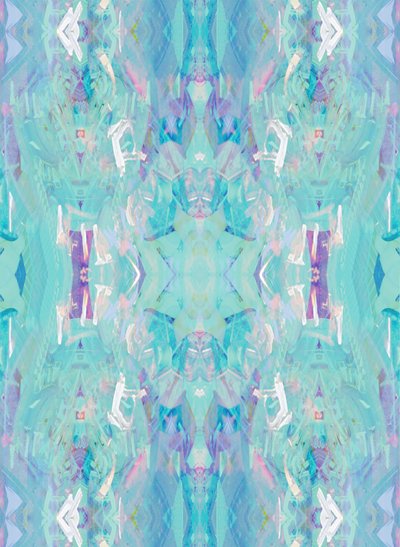 Aqua, 2014 (technique mixte, impression numérique) - Beth Travers