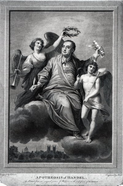 Apothéose de Haendel, 1787 - Biagio Rebecca