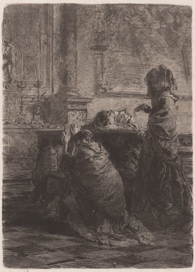 I Fratelli sono al campo Les hommes sont dans le champ, 1870 - Bianchi Mose