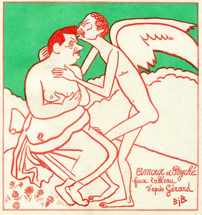 Édouard Herriot et Léon Blum dans "Le Charivari" - Bib (1856 1946)
