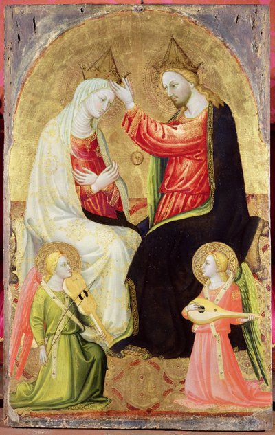 Le couronnement de la Vierge - Bicci di Lorenzo